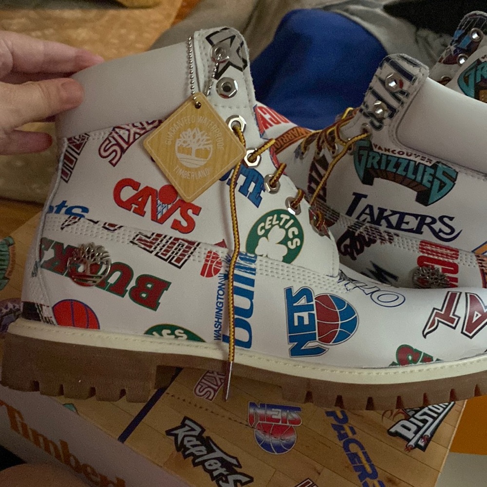 Timberland nba boots size 11